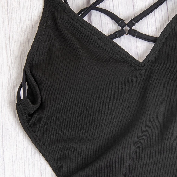 Beautiful Black One Piece Bathing Suit - Picture 4 of 4